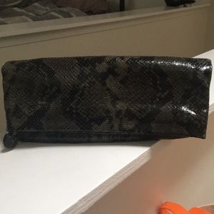 Club Monaco Leather Clutch